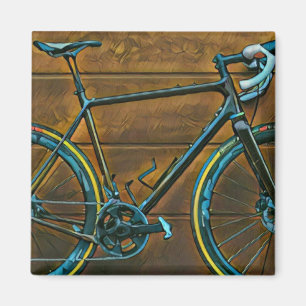 Vintage Fahrradgeschenke Mountainbike-Geschenke Magnet