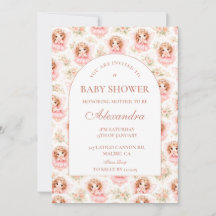 Vintage Fairy Baby Girl Baby Shower