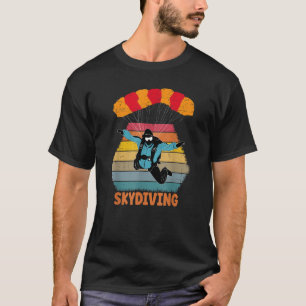 Vintage Fallschirmspringen Fallschirmspringer Fall T-Shirt