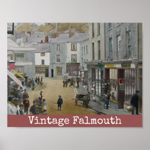 Vintage Falmouth Poster
