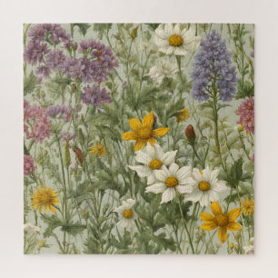 Vintage Farbblende Wildblumen