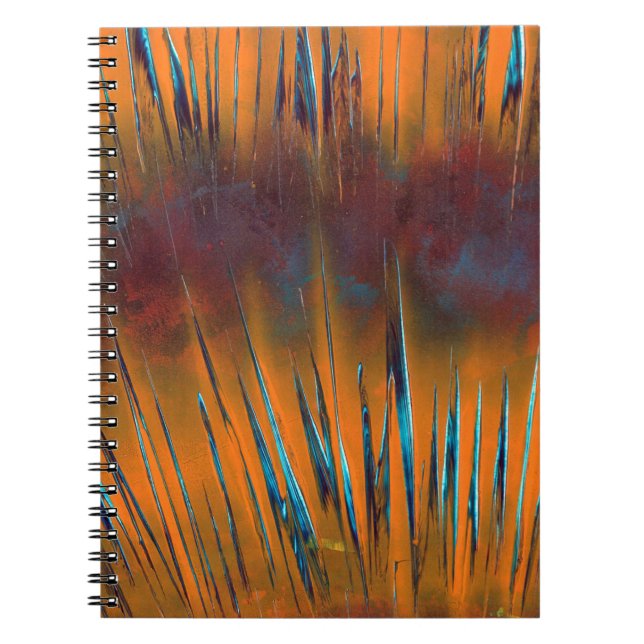 Vintage Farbschattierungen Notizblock (Vorderseite)