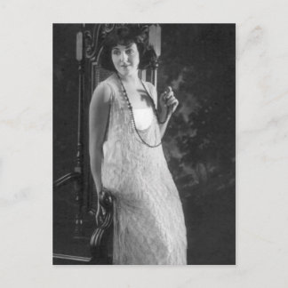 Vintage Fashion der 1920er-Jahre Postkarte