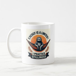 Vintage Faultier Kaffee-Shirt Gemütliches Morgen-G Kaffeetasse
