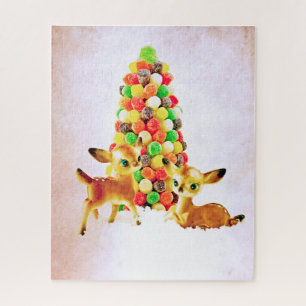 Vintage Fawns von Gumdrop Weihnachtsbaum