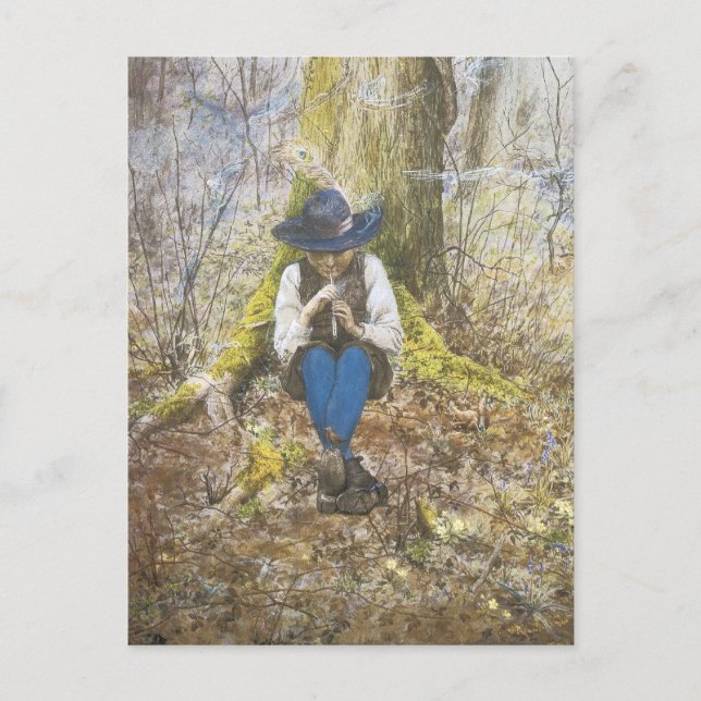 Vintage Fee Postkarte (Vorderseite)