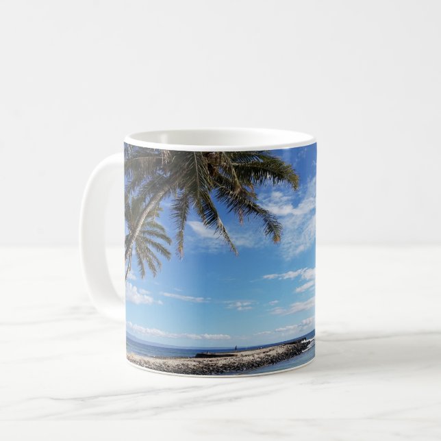 Vintage Feiertage Kaffeetasse (Vorderseite Links)