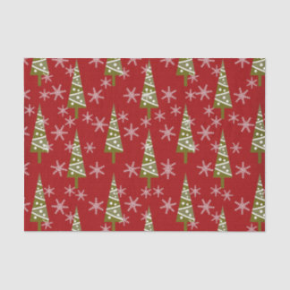 Vintage Feiertags-Weihnachtsmuster Seidenpapier