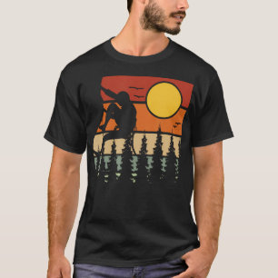 Vintage-Felsenkletter-Berg T-Shirt