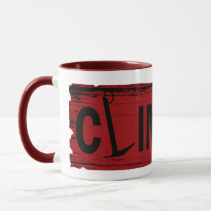 Vintage-Felsenkletterer Tasse