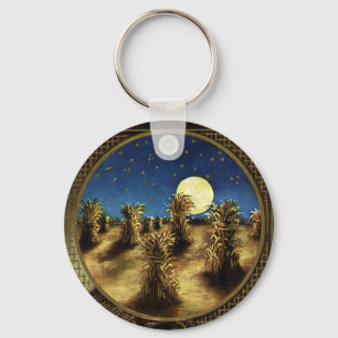 Vintage Ferien, ein glatter Erntedank Tag Schlüsselanhänger