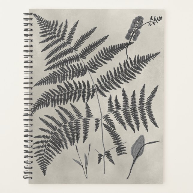 Vintage Ferns Planer (Vorderseite)