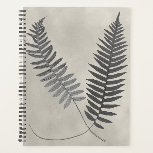 Vintage Ferns Planer (Vorderseite)