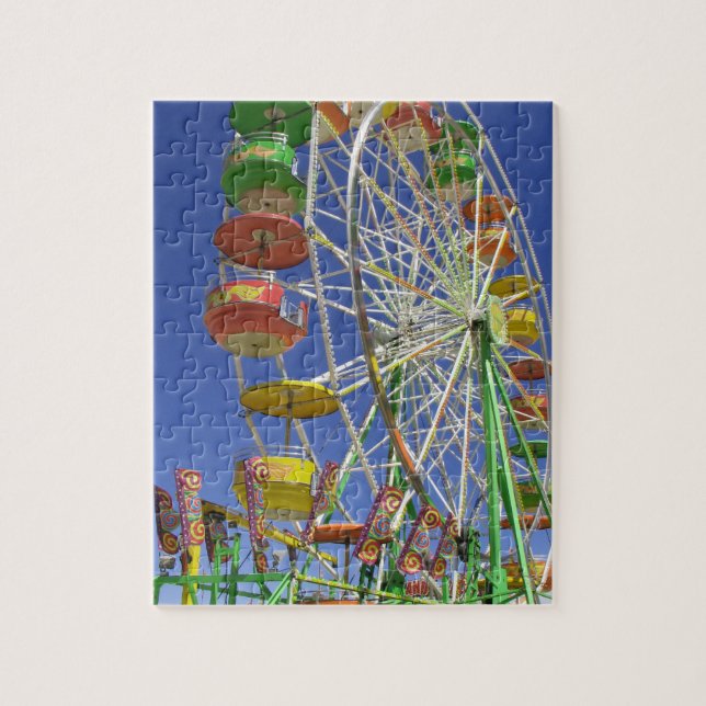 Vintage Ferris Wheel, puzzle (Vertical)