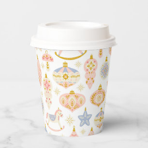 Vintage Festpastelltasse Pappbecher
