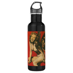Vintage Fettflasche Trinkflasche