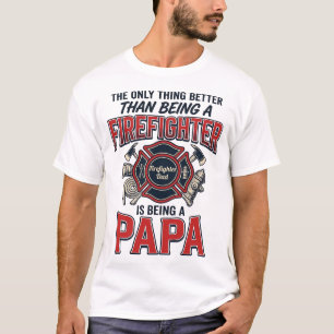 Vintage-Feuerwehrmann-Papa-Shirt-Design_1 T-Shirt