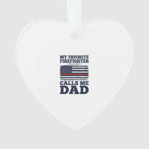 Vintage-Feuerwehrmann-Vater-Flag-Shirt-Design_1 Ornament