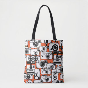 Vintage Filmkameras, nahtlos. Tasche