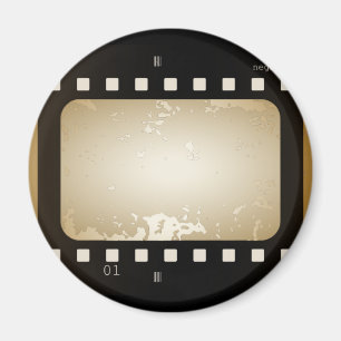 Vintage-Filmstreifen-Filmrolle Foto Magnet