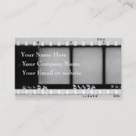Vintage Filmstrip Geschäfts-Karte II Visitenkarte