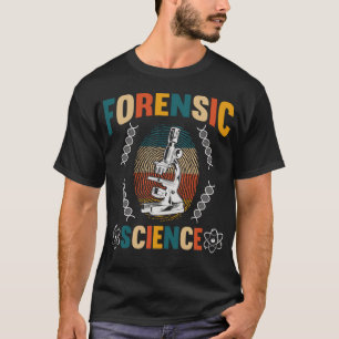 Vintage Fingerabdruckerkennung für forensische Wi T-Shirt
