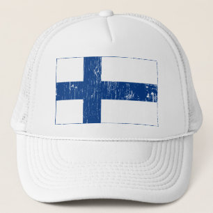Vintage Finnland Truckerkappe
