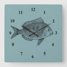 Vintage Fischdarstellung