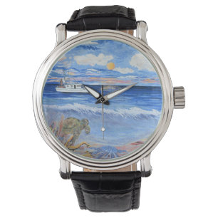 Vintage Fischerboot-Uhr für den Fischer Armbanduhr