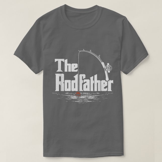 Vintage Fischerei für MännerDer Rodvater 977  T-Shirt (Design vorne)