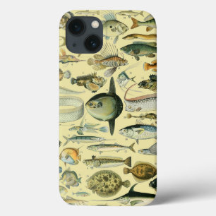 Vintage Fish Scientific Fishing Art Case-Mate iPhone Hülle