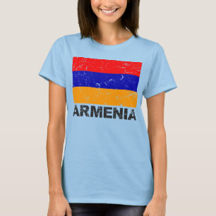 Vintage Flagge Armeniens T-Shirt