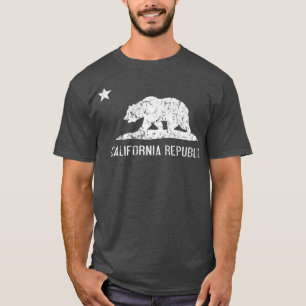 Vintage Flagge der Republik Kalifornien 1 T-Shirt