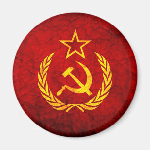 Vintage-Flagge der UdSSR Magnet