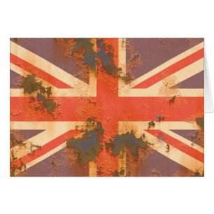 Vintage Flagge des Vereinigten Königreichs