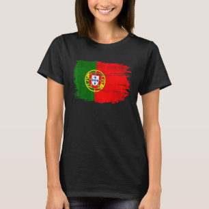 Vintage-Flagge Portugals für Portugiesen T-Shirt