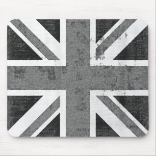 Vintage-Flagge Vereinigtes Königreich Mauspad
