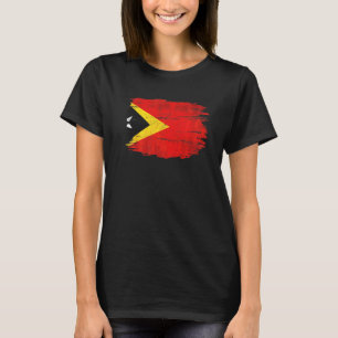 Vintage-Flagge von Osttimor T-Shirt