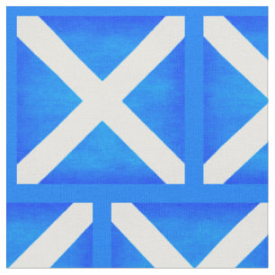 Vintage Flagge von Schottland - das Saltire Stoff