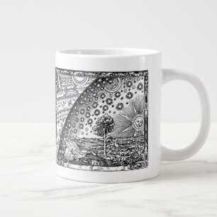 Vintage Flammarion-Illustration des Universums Jumbo-Tasse