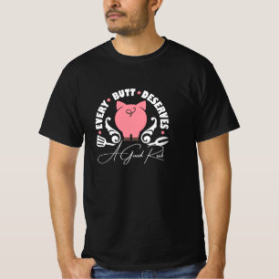 Vintage-Flamme-Grill-Schweinefleisch T-Shirt
