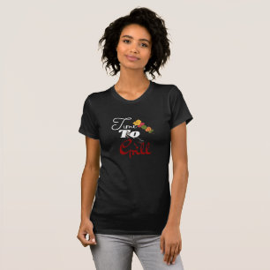 Vintage-Flamme-Grillfood-Saison T-Shirt