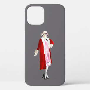 Vintage Flapper Girl Art Case-Mate iPhone Hülle