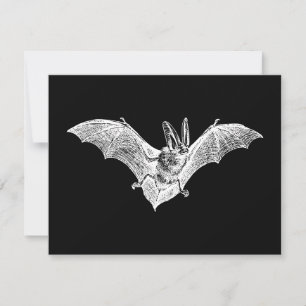 Vintage Fledermaus Gothic Vampir Einladung