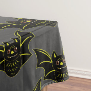 Vintage-Fledermaus-Tischdecke Tischdecke