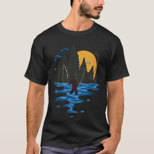 Vintage Fliegenfischerei für Fliegenfischer T-Shirt