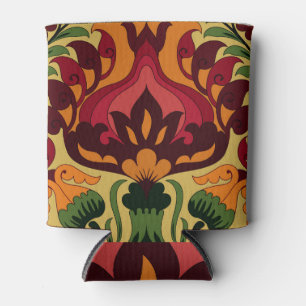 Vintage Fliesen, Jugendstil-Dekoration. Dosenkühler