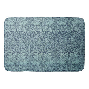 Vintage Flora und Fauna William Morris Brer Rabbit Badematte