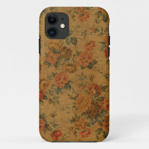 Vintage Floral iPhone 5 Coque