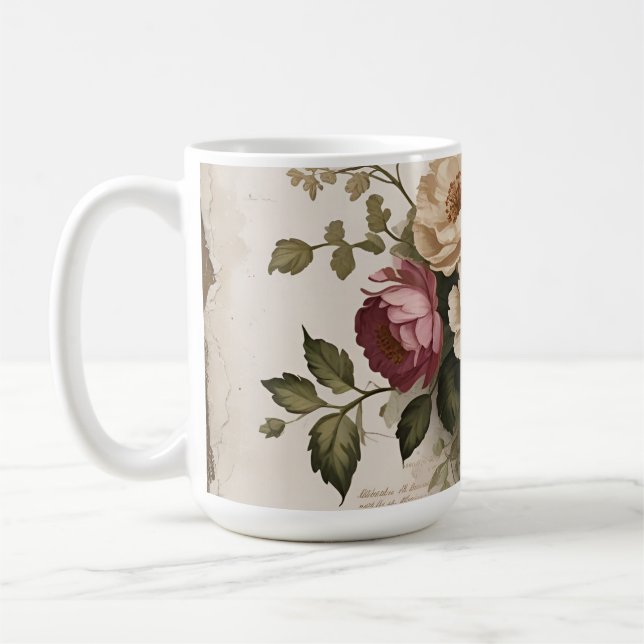 Vintage Floral - Mug (Gauche)